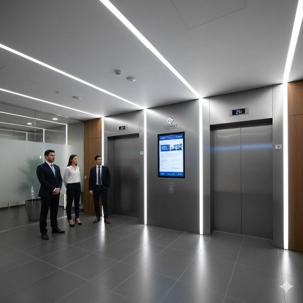 JP Connect Mira Road East entrance lobby
